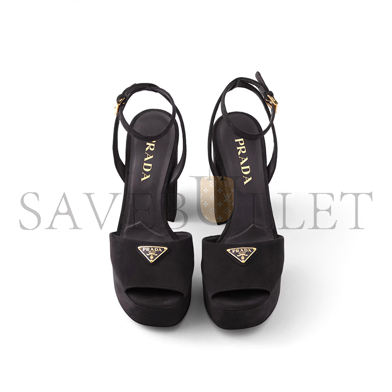 Pra*a suede platform sandals 1xp48b